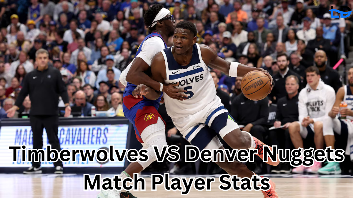 timberwolves vs denver nuggets match player stats