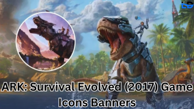 ark: survival evolved (2017) game icons banners