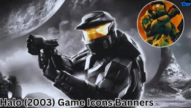 halo (2003) game icons banners